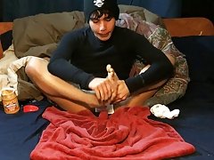 This clip features nothing but Angel, comfy in bed, and a jar of peanut butter amateur submitted gay video - at Tasty Twink!