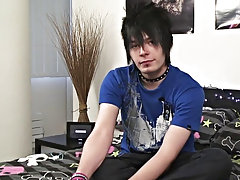 Alex Phoenix may be British but his overall look screams Japanese, and what a look this guy has masturbation for males at Homo EMO!