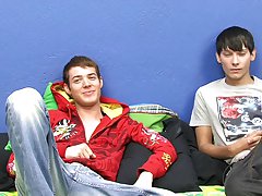 Chase shows Christopher a good time in his first hardcore video gay twinks chool at Boy Crush!