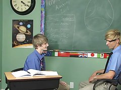 Broke twink fuck older bear and horny emo porno twink at Teach Twinks