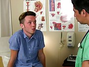 Gay doctor inspection and hot blonde twink...