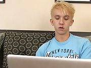 Gay twink slave gets shaved and cute...