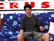 He jerks himself off and shoots a huge load on his tan stomach gay teens first time at Boy Crush!