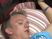 Large cock throb gay cum cute twink and...