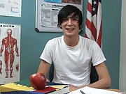 Twink with cock ring gets blow job video and free twink erections pics at Teach Twinks