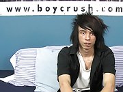 Nicky Six warms up for a hardcore episode with his second solo frat guys jerking off at Boy Crush!