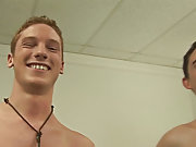 Young twinks in jail shower and straight...