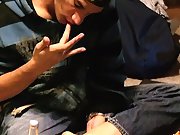 Black huge cock makes boy cry and black...
