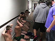 These pledges had no idea what was cumming...