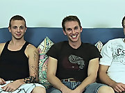 Today at Penniless Straight Boys, we have a members solicit; Shane, Diesal and Mike R gays in group porno