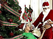Soon, cum lands on Santa's behind, and it's time for him to get a favor for his anal trouble limp wrist gay hardcore