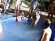 there is nothing like a nice summer time splash, especially when the pool is man made and ghetto rigged as fuck men masturbating in group
